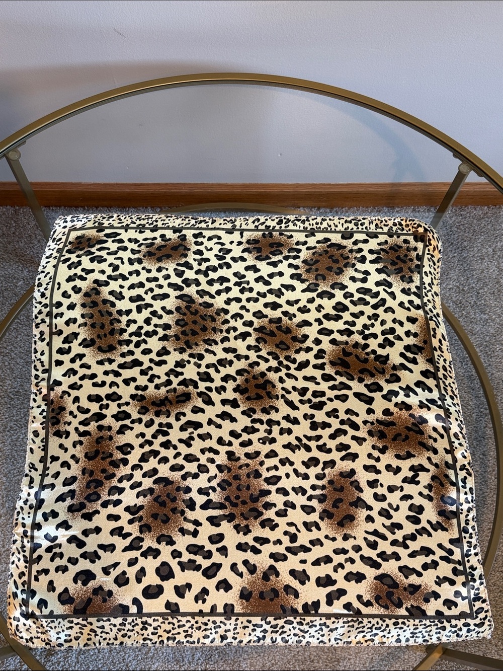 Leopard Print Scarf - Picture 12 of 16
